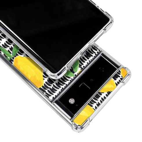 Bouffants and Broken Hearts Lemons 2 Google Pixel 6 Clear Case